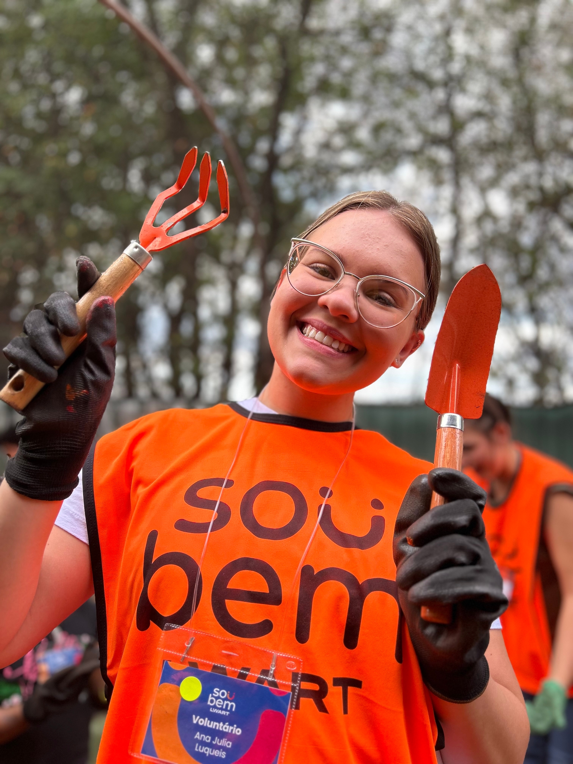 A ação contou com 30 colaboradores da Lwart Soluções Ambientais